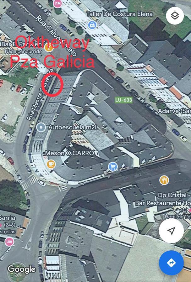 Oktheway Praza Galicia Apartment Sarria Luaran gambar